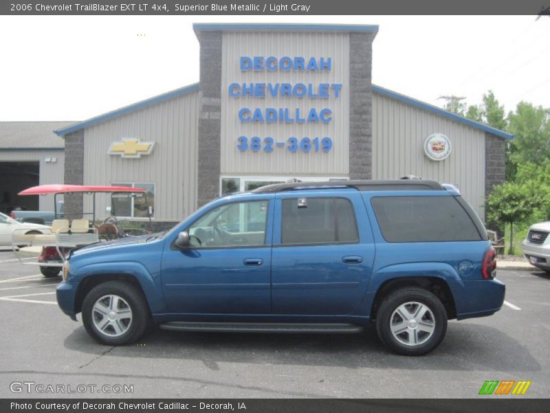 Superior Blue Metallic / Light Gray 2006 Chevrolet TrailBlazer EXT LT 4x4