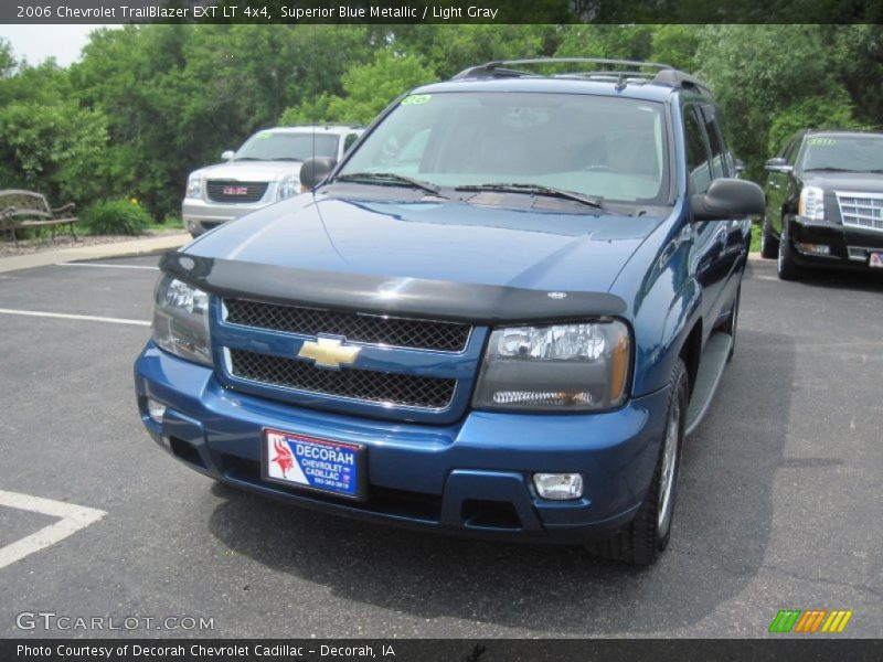 Superior Blue Metallic / Light Gray 2006 Chevrolet TrailBlazer EXT LT 4x4