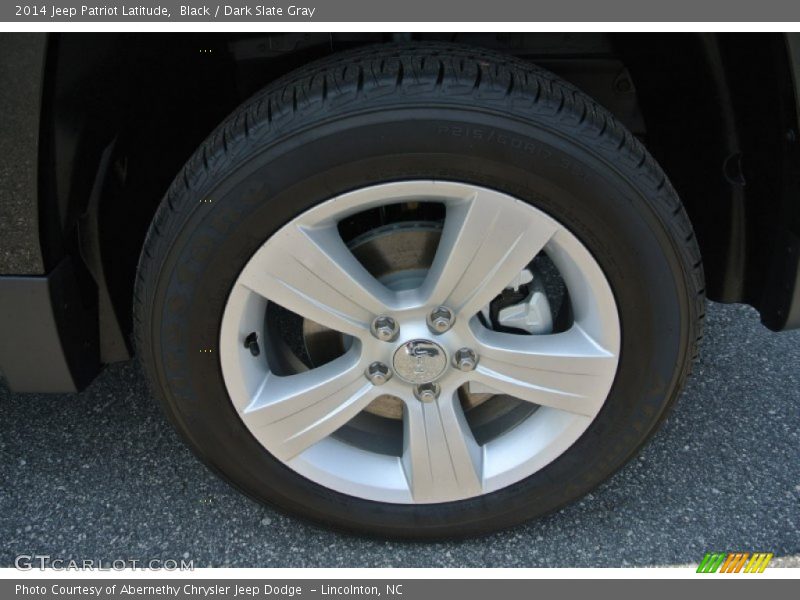Black / Dark Slate Gray 2014 Jeep Patriot Latitude