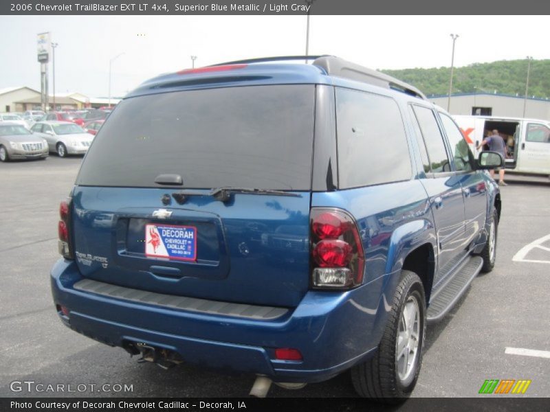 Superior Blue Metallic / Light Gray 2006 Chevrolet TrailBlazer EXT LT 4x4