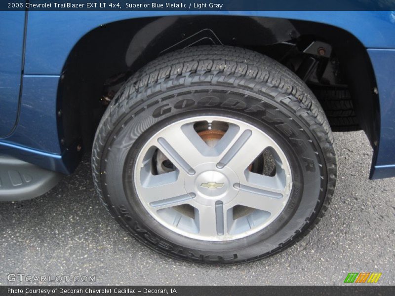 Superior Blue Metallic / Light Gray 2006 Chevrolet TrailBlazer EXT LT 4x4