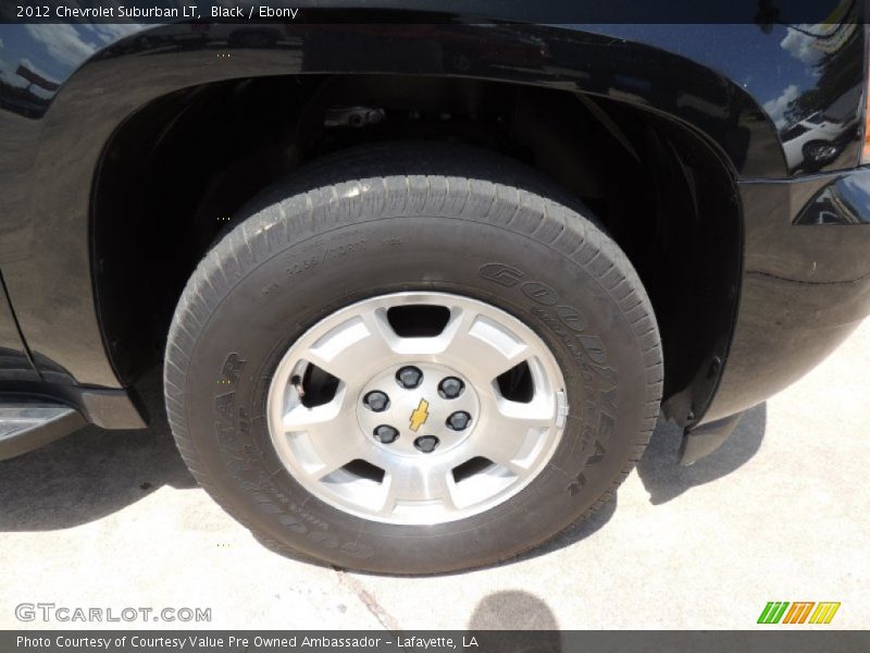 Black / Ebony 2012 Chevrolet Suburban LT