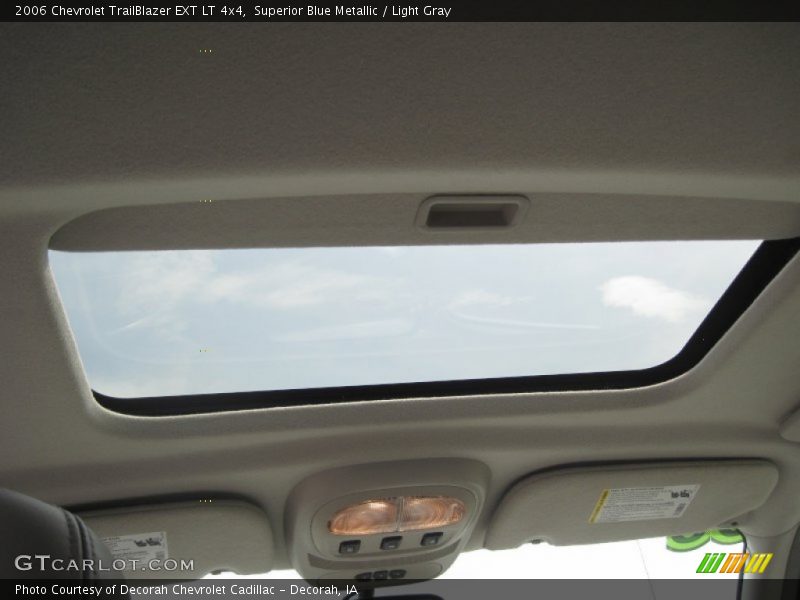 Superior Blue Metallic / Light Gray 2006 Chevrolet TrailBlazer EXT LT 4x4