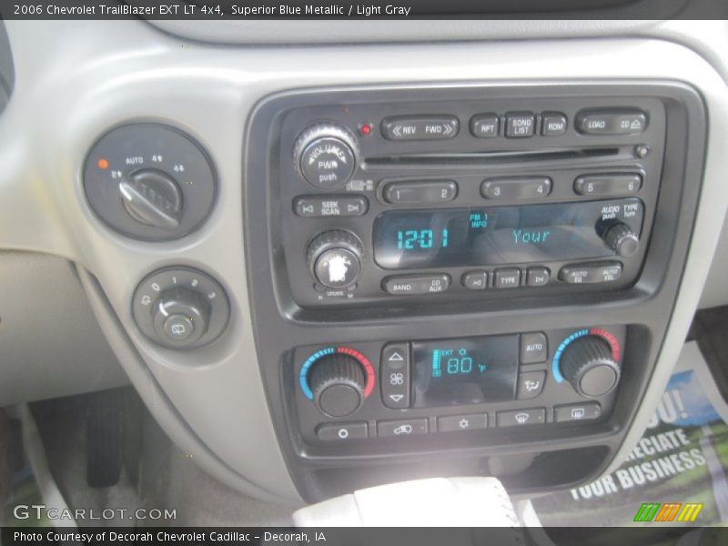 Superior Blue Metallic / Light Gray 2006 Chevrolet TrailBlazer EXT LT 4x4