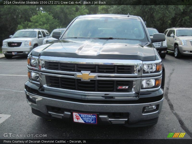 Black / Jet Black 2014 Chevrolet Silverado 1500 LTZ Z71 Crew Cab 4x4