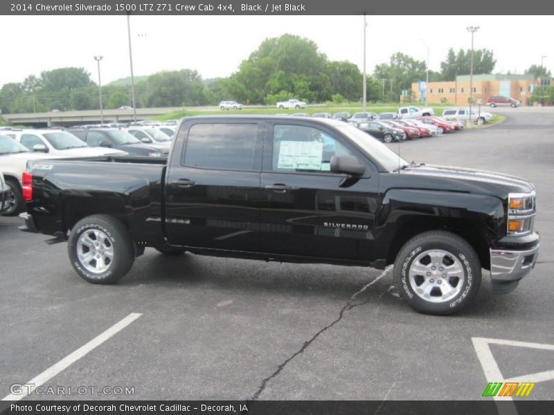 Black / Jet Black 2014 Chevrolet Silverado 1500 LTZ Z71 Crew Cab 4x4