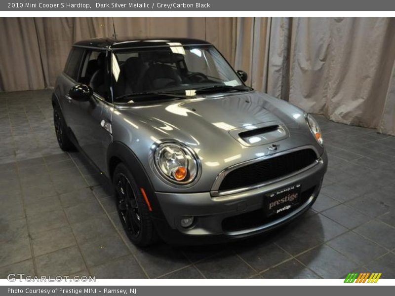Dark Silver Metallic / Grey/Carbon Black 2010 Mini Cooper S Hardtop
