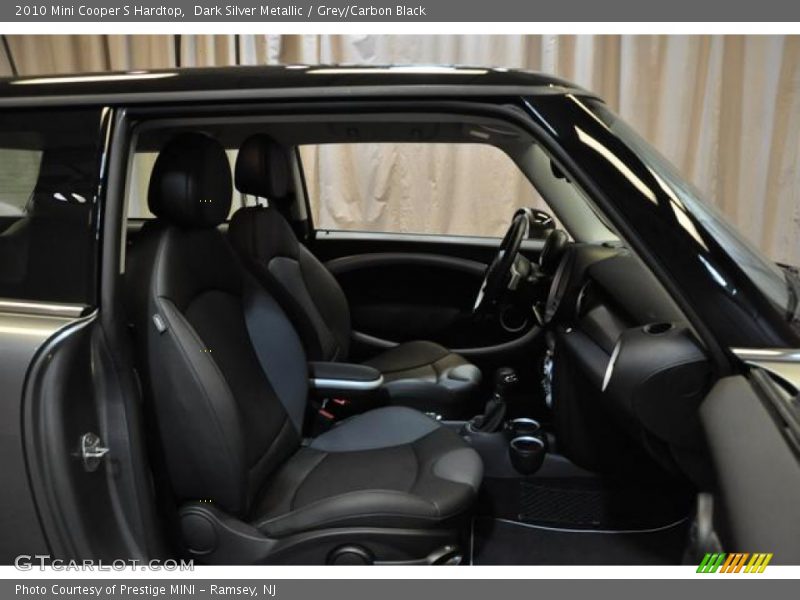 Dark Silver Metallic / Grey/Carbon Black 2010 Mini Cooper S Hardtop