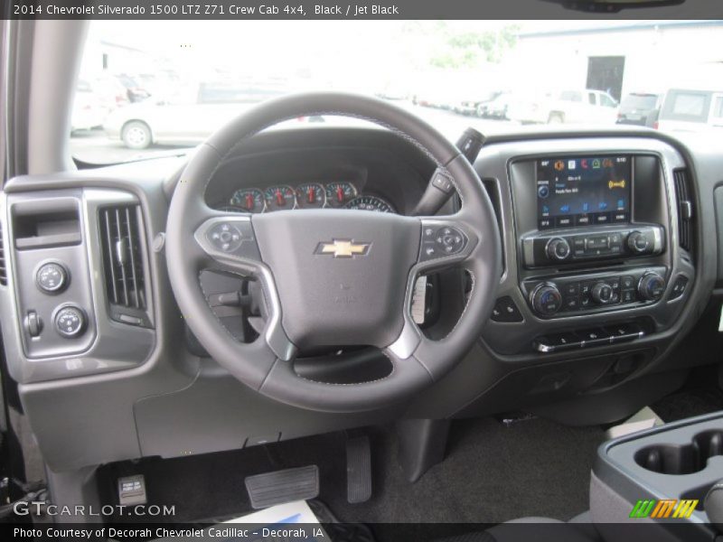 Dashboard of 2014 Silverado 1500 LTZ Z71 Crew Cab 4x4