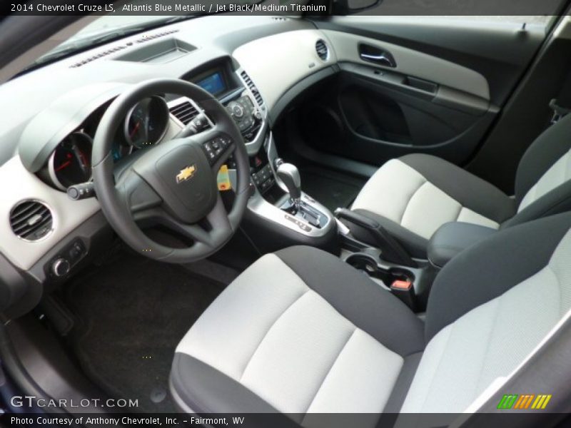 Jet Black/Medium Titanium Interior - 2014 Cruze LS 