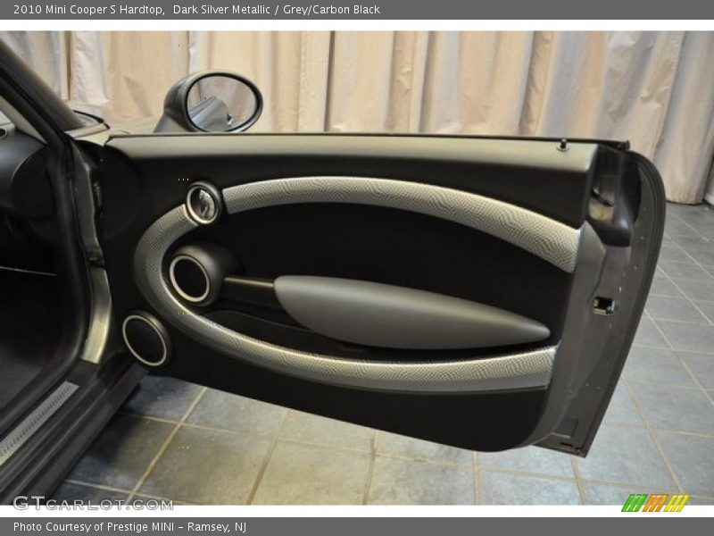 Dark Silver Metallic / Grey/Carbon Black 2010 Mini Cooper S Hardtop