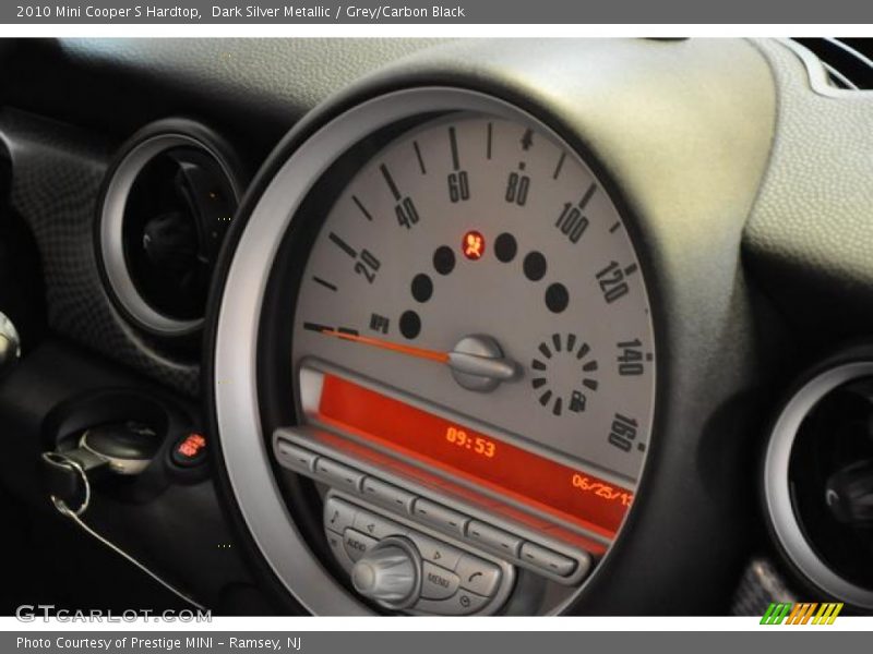 Dark Silver Metallic / Grey/Carbon Black 2010 Mini Cooper S Hardtop