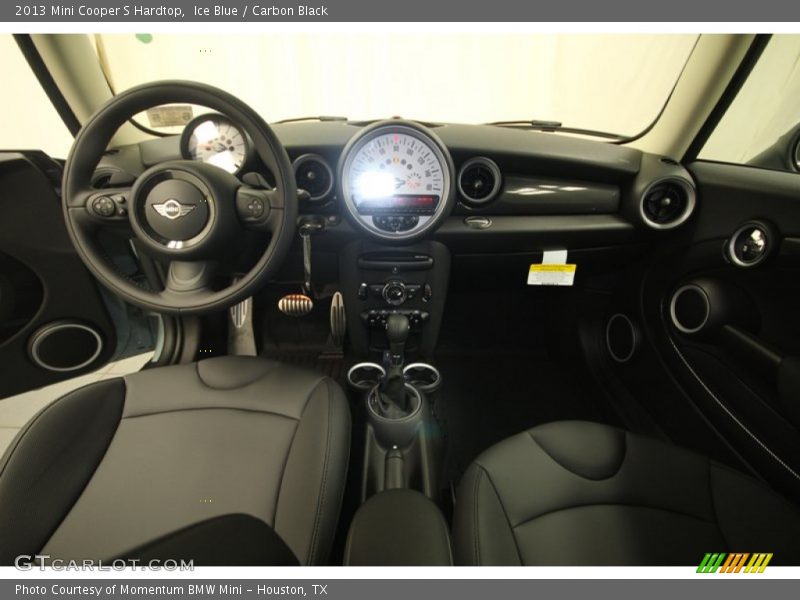 Ice Blue / Carbon Black 2013 Mini Cooper S Hardtop