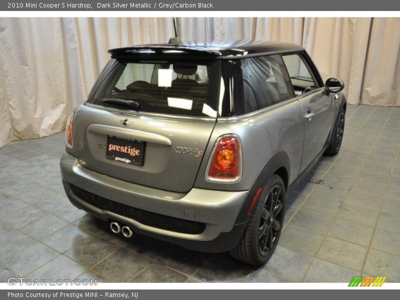 Dark Silver Metallic / Grey/Carbon Black 2010 Mini Cooper S Hardtop