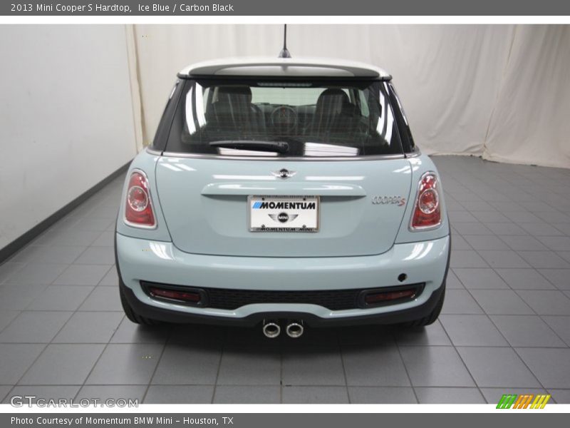 Ice Blue / Carbon Black 2013 Mini Cooper S Hardtop