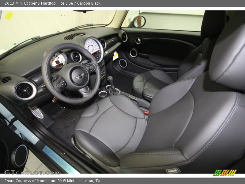 Ice Blue / Carbon Black 2013 Mini Cooper S Hardtop