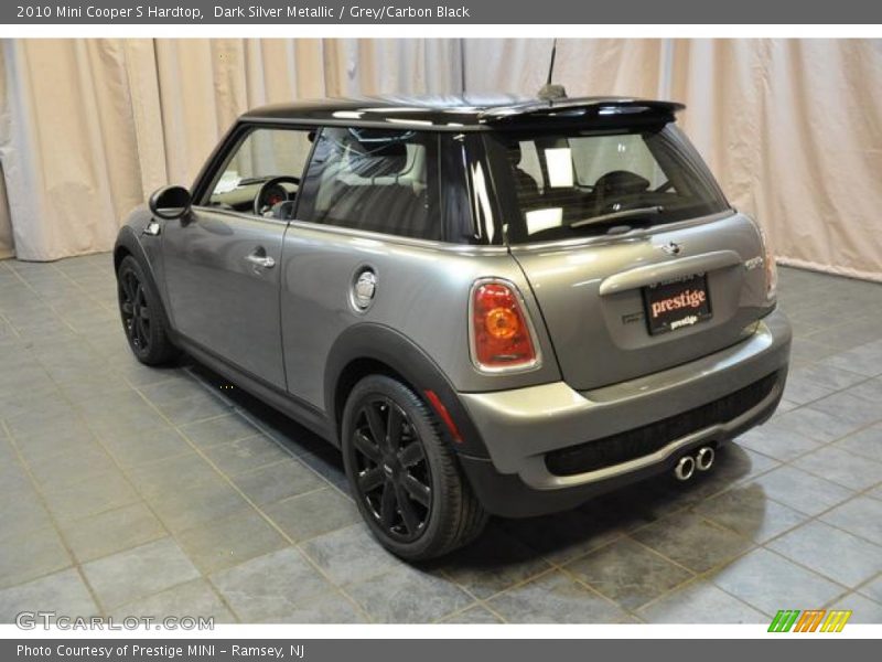 Dark Silver Metallic / Grey/Carbon Black 2010 Mini Cooper S Hardtop