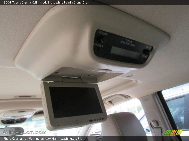 Arctic Frost White Pearl / Stone Gray 2004 Toyota Sienna XLE