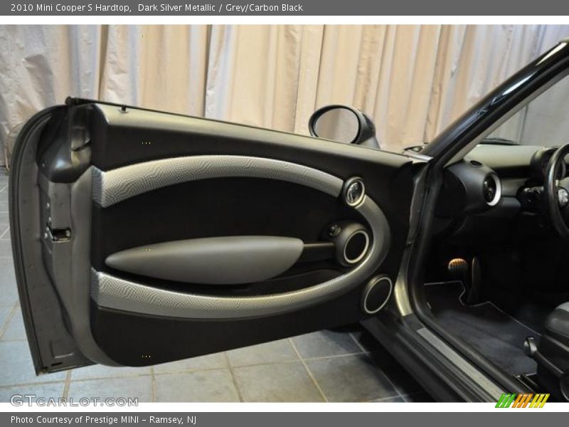 Dark Silver Metallic / Grey/Carbon Black 2010 Mini Cooper S Hardtop