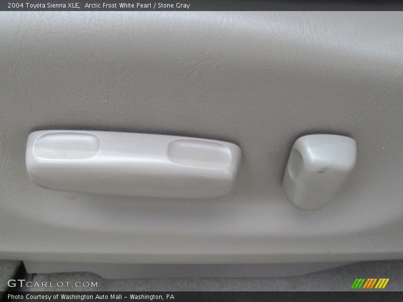 Arctic Frost White Pearl / Stone Gray 2004 Toyota Sienna XLE