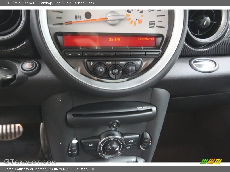 Ice Blue / Carbon Black 2013 Mini Cooper S Hardtop