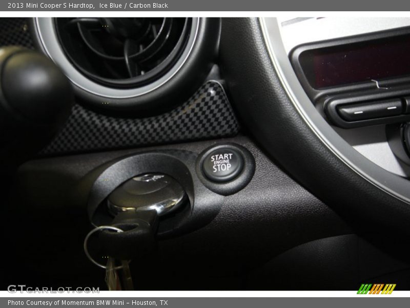 Ice Blue / Carbon Black 2013 Mini Cooper S Hardtop