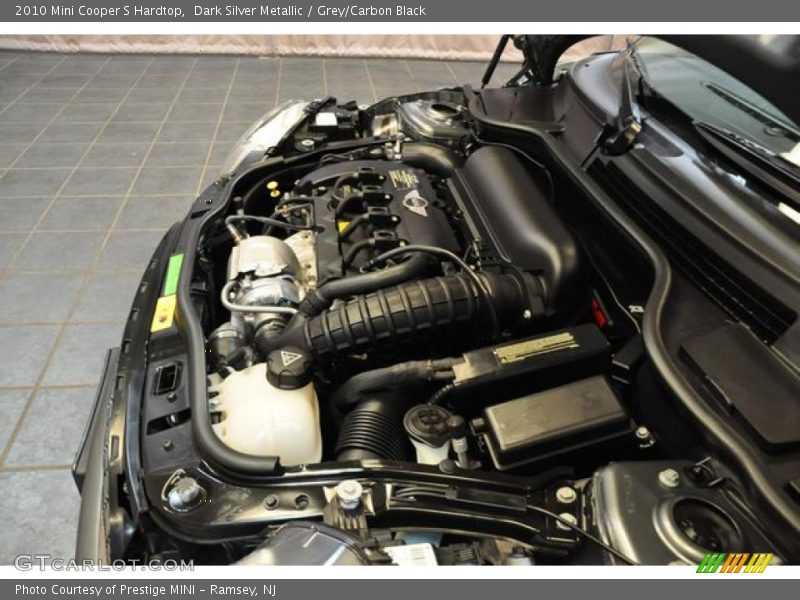 Dark Silver Metallic / Grey/Carbon Black 2010 Mini Cooper S Hardtop
