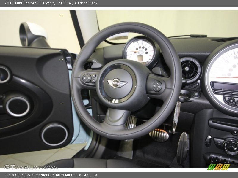 Ice Blue / Carbon Black 2013 Mini Cooper S Hardtop