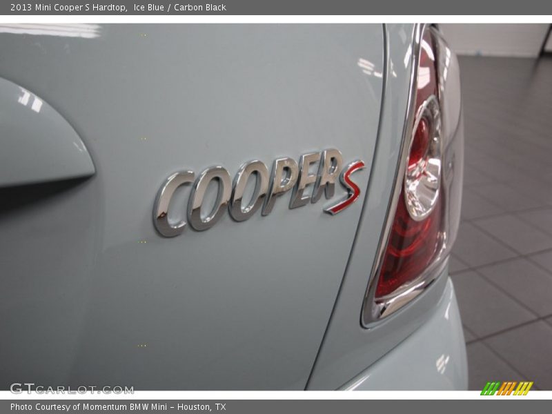 Ice Blue / Carbon Black 2013 Mini Cooper S Hardtop