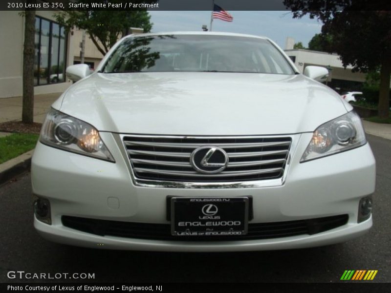 Starfire White Pearl / Parchment 2010 Lexus ES 350
