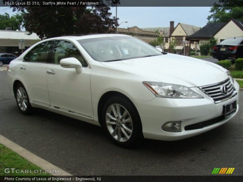 Starfire White Pearl / Parchment 2010 Lexus ES 350