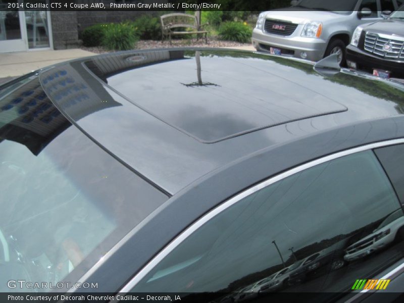 Sunroof of 2014 CTS 4 Coupe AWD