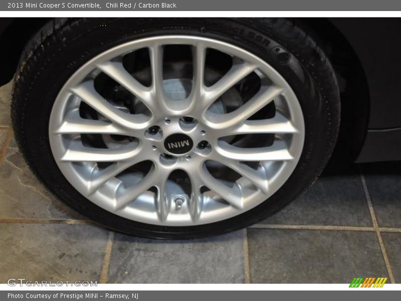 Chili Red / Carbon Black 2013 Mini Cooper S Convertible