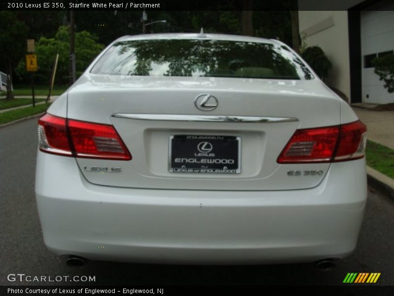Starfire White Pearl / Parchment 2010 Lexus ES 350