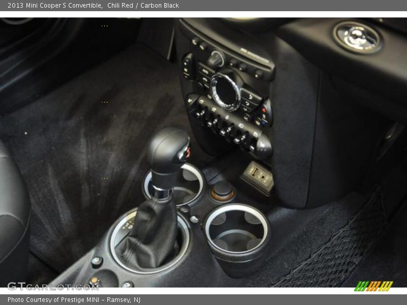 Chili Red / Carbon Black 2013 Mini Cooper S Convertible