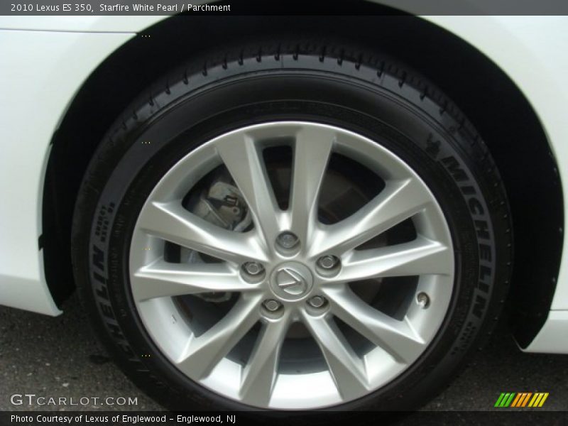 Starfire White Pearl / Parchment 2010 Lexus ES 350