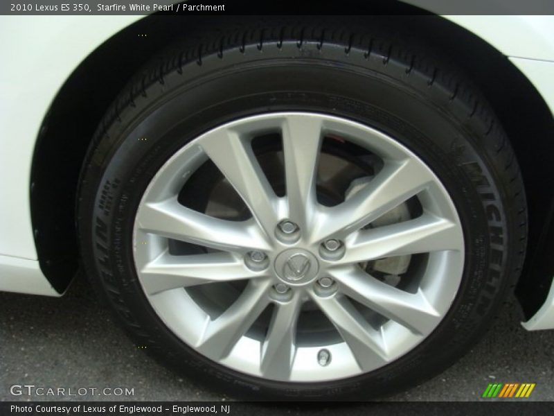Starfire White Pearl / Parchment 2010 Lexus ES 350