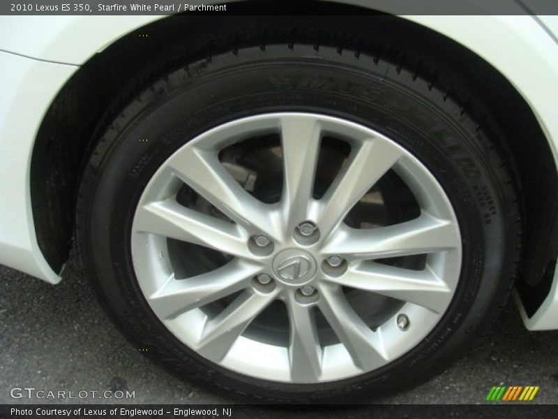 Starfire White Pearl / Parchment 2010 Lexus ES 350