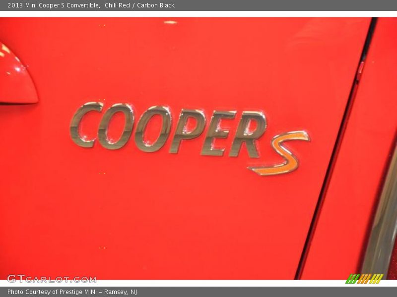 Chili Red / Carbon Black 2013 Mini Cooper S Convertible