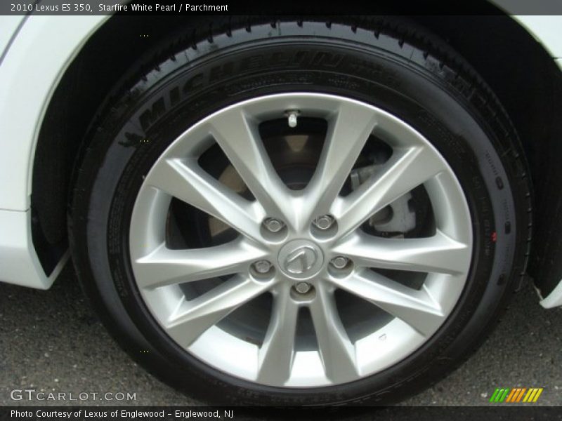 Starfire White Pearl / Parchment 2010 Lexus ES 350