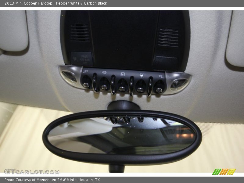 Pepper White / Carbon Black 2013 Mini Cooper Hardtop