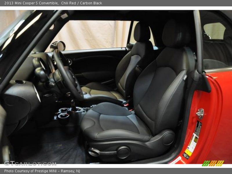 Chili Red / Carbon Black 2013 Mini Cooper S Convertible