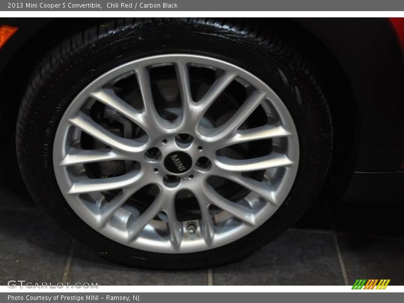 Chili Red / Carbon Black 2013 Mini Cooper S Convertible