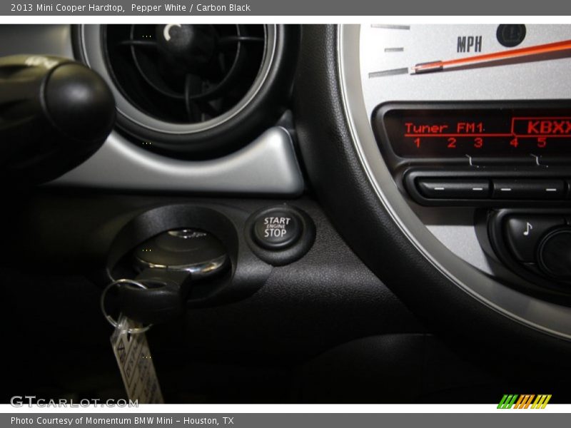 Pepper White / Carbon Black 2013 Mini Cooper Hardtop
