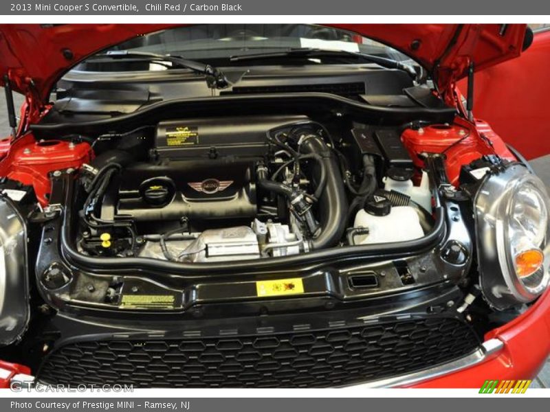 Chili Red / Carbon Black 2013 Mini Cooper S Convertible