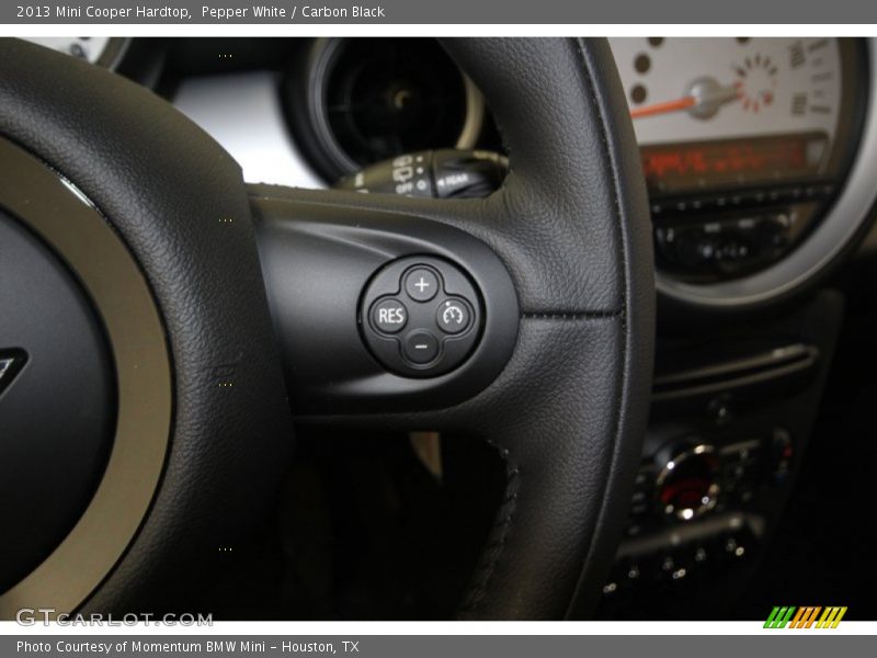 Pepper White / Carbon Black 2013 Mini Cooper Hardtop