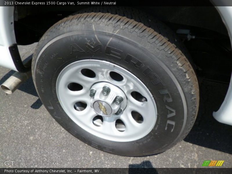 Summit White / Neutral 2013 Chevrolet Express 1500 Cargo Van