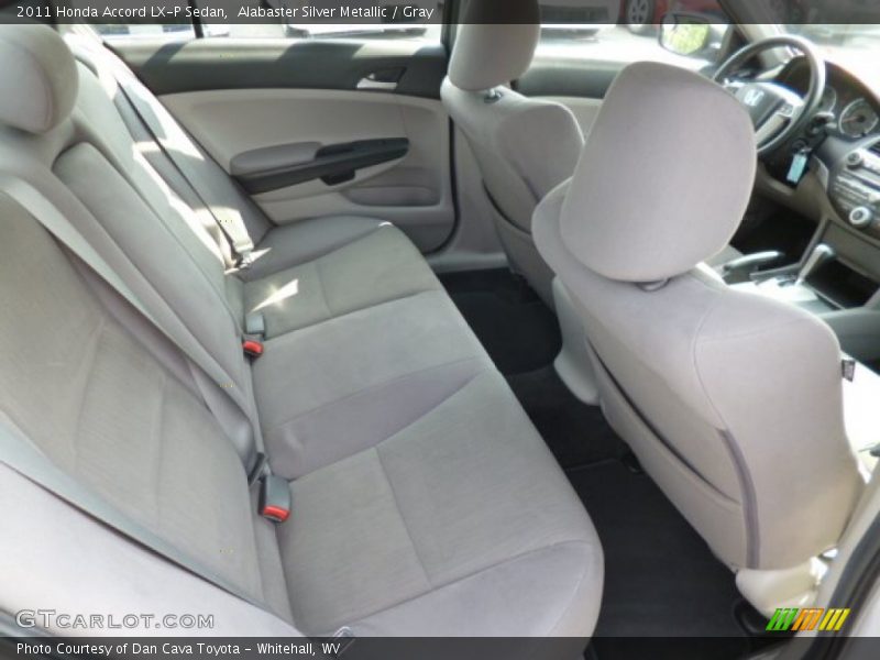 Alabaster Silver Metallic / Gray 2011 Honda Accord LX-P Sedan