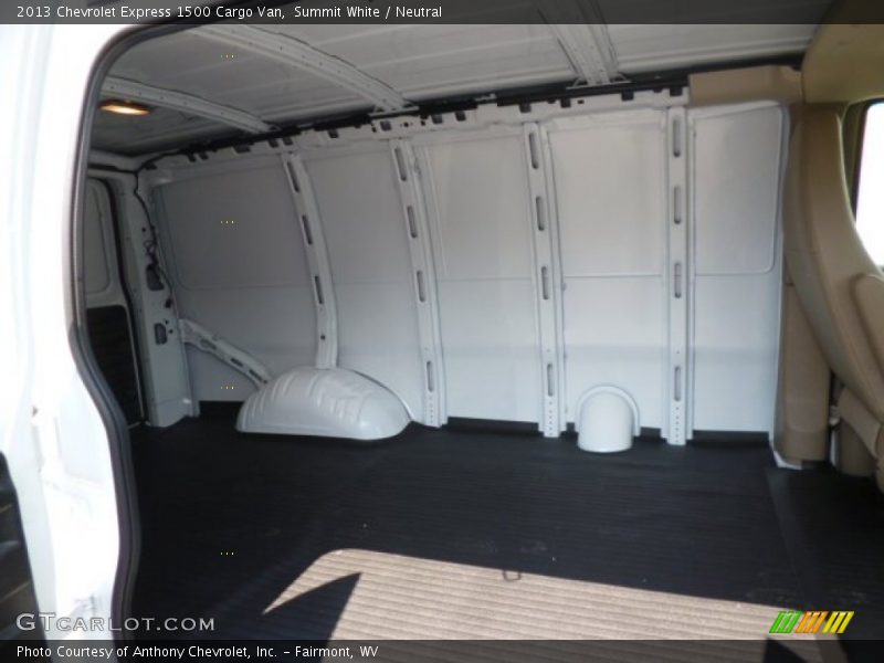 Summit White / Neutral 2013 Chevrolet Express 1500 Cargo Van