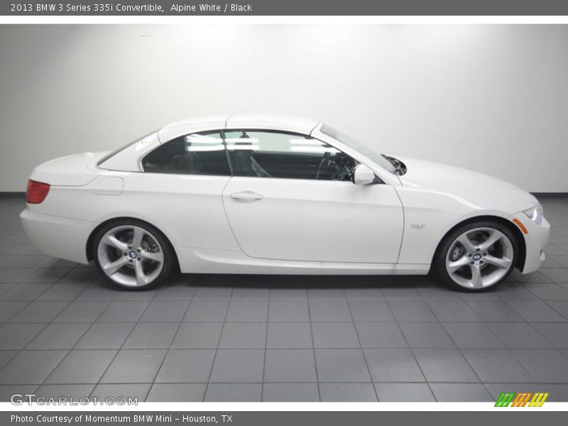 Alpine White / Black 2013 BMW 3 Series 335i Convertible